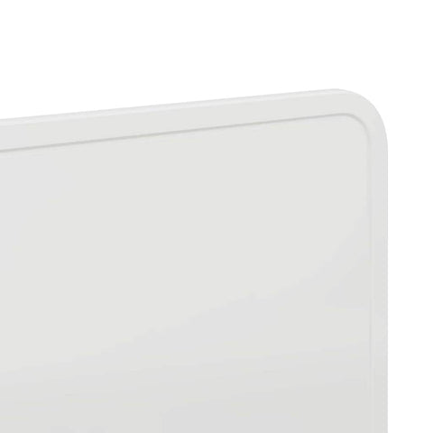 vidaXL Headboard with Headboard White 160 cm Engineered wood