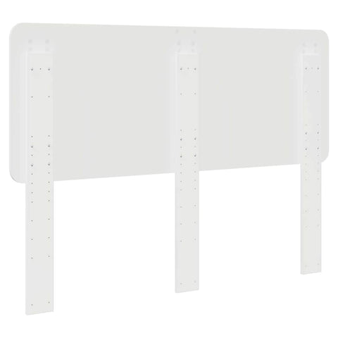 vidaXL Headboard with Headboard Gloss White 150 cm Engineered wood