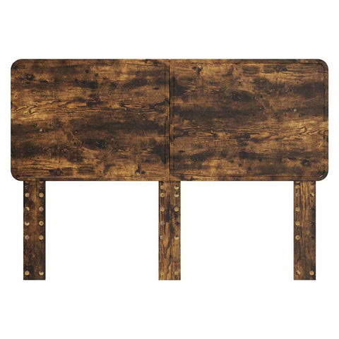 vidaXL Headboard with Headboard Smoked Oak 150 cm Engineered wood