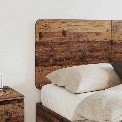 vidaXL Headboard with Headboard Old Wood 150 cm Engineered wood