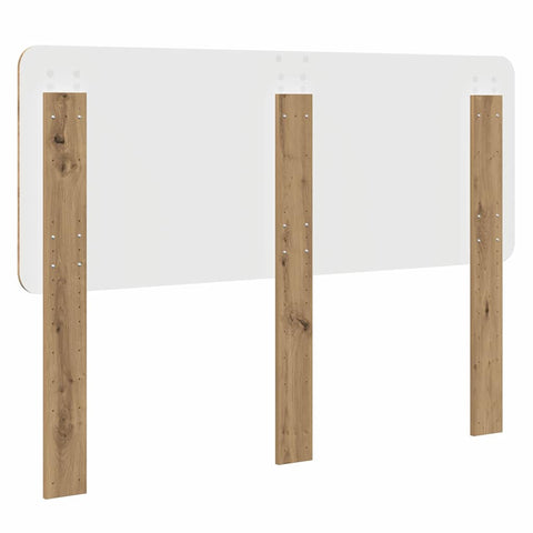 vidaXL Headboard with Headboard Artisan Oak 150 cm Engineered wood