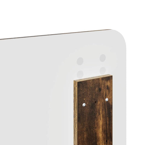 vidaXL Headboard with Headboard Smoked Oak 140 cm Engineered wood