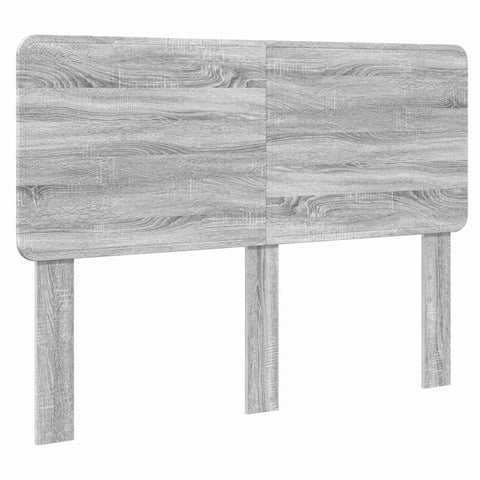 vidaXL Headboard with Headboard Grey Sonoma 140 cm Engineered wood