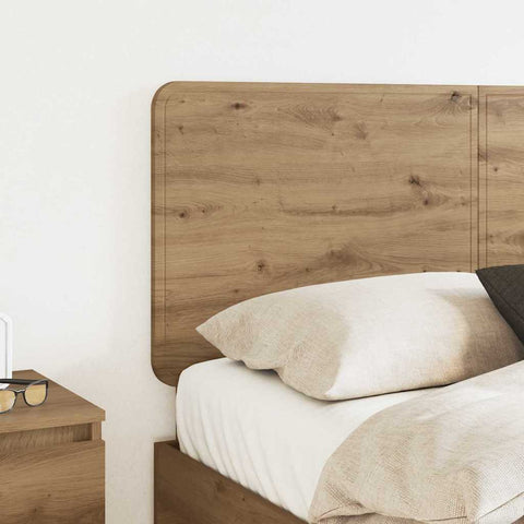 vidaXL Headboard with Headboard Artisan Oak 140 cm Engineered wood