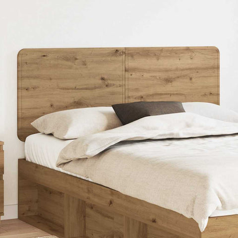 vidaXL Headboard with Headboard Artisan Oak 140 cm Engineered wood