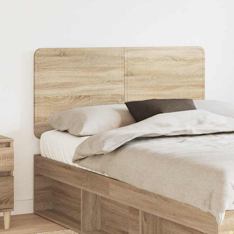 vidaXL Headboard with Headboard Sonoma Oak 135 cm Engineered wood