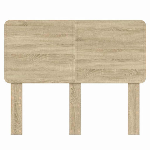 vidaXL Headboard with Headboard Sonoma Oak 135 cm Engineered wood