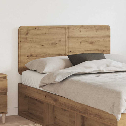 vidaXL Headboard with Headboard Artisan Oak 135 cm Engineered wood