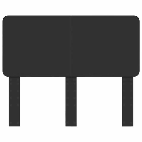 vidaXL Headboard with Headboard Black Oak 120 cm Engineered wood