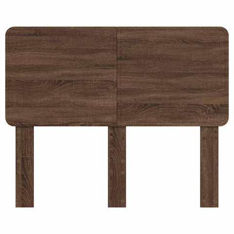 vidaXL Headboard with Headboard Brown Oak 120 cm Engineered wood