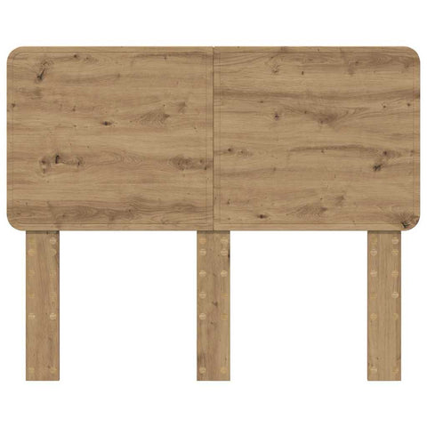 vidaXL Headboard with Headboard Artisan Oak 120 cm Engineered wood