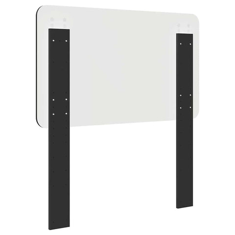 vidaXL Headboard with Headboard Black Oak 100 cm Engineered wood