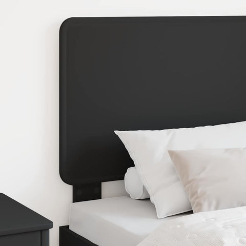 vidaXL Headboard with Headboard Black Oak 90 cm Engineered wood