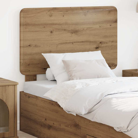 vidaXL Headboard with Headboard Artisan Oak 90 cm Engineered wood