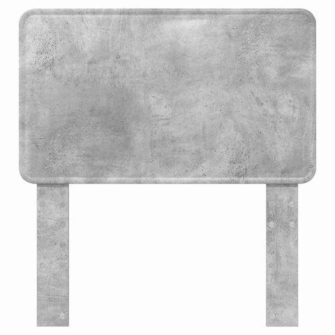 vidaXL Headboard with Headboard Concrete Grey 80 cm Engineered wood
