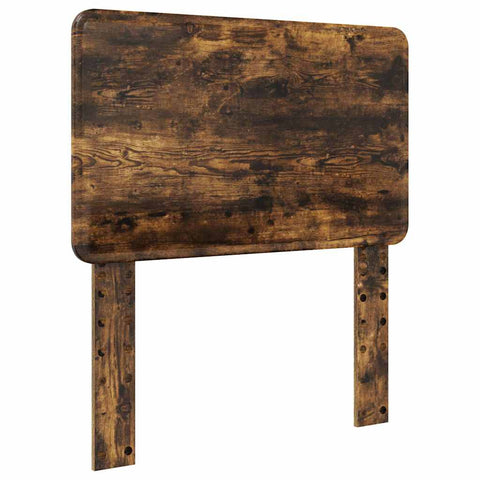 vidaXL Headboard with Headboard Smoked Oak 80 cm Engineered wood