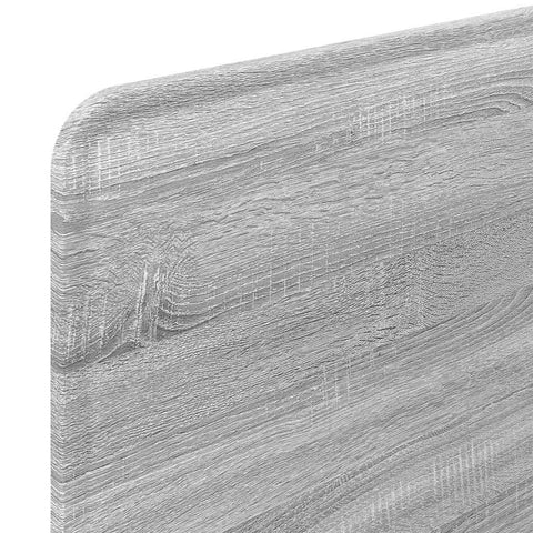 vidaXL Headboard with Headboard Grey Sonoma 80 cm Engineered wood