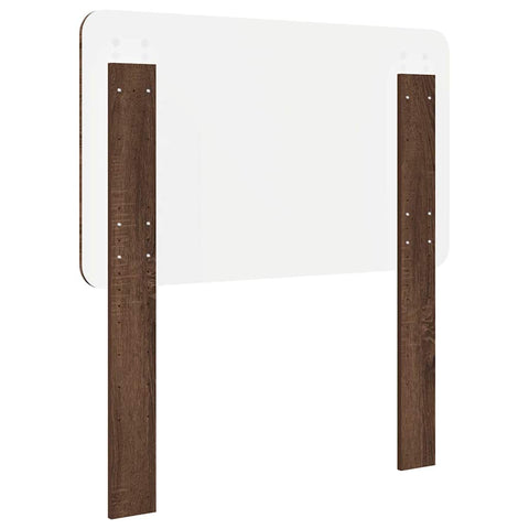vidaXL Headboard with Headboard Brown Oak 80 cm Engineered wood