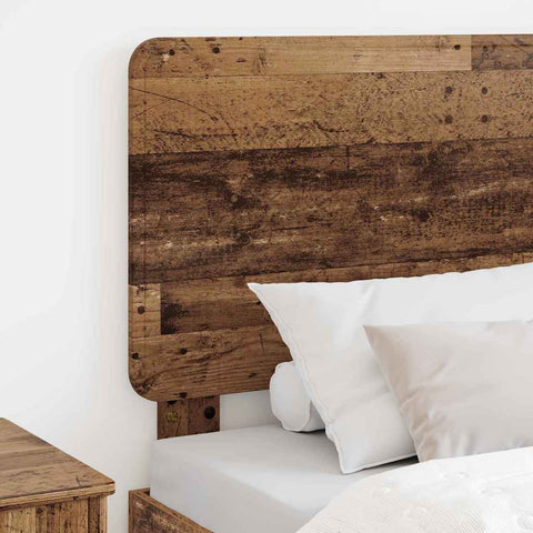 vidaXL Headboard with Headboard Old Wood 80 cm Engineered wood