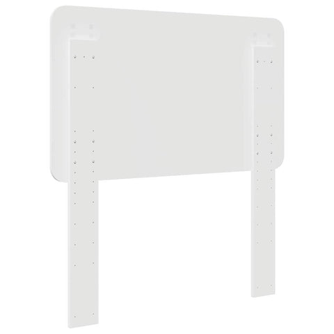 vidaXL Headboard with Headboard White 75 cm Engineered wood