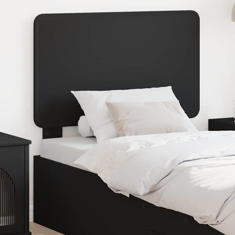 vidaXL Headboard with Headboard Black Oak 75 cm Engineered wood