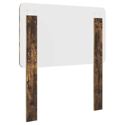 vidaXL Headboard with Headboard Smoked Oak 75 cm Engineered wood
