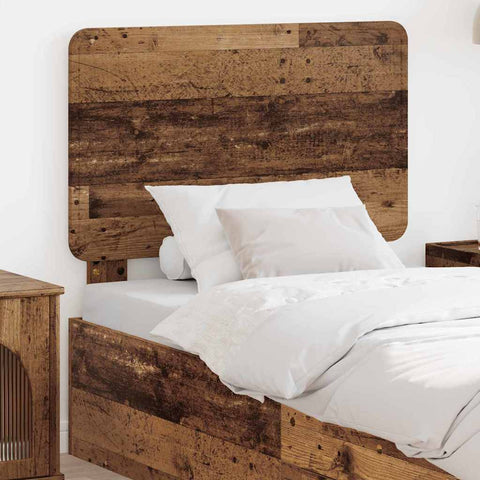 vidaXL Headboard with Headboard Old Wood 75 cm Engineered wood