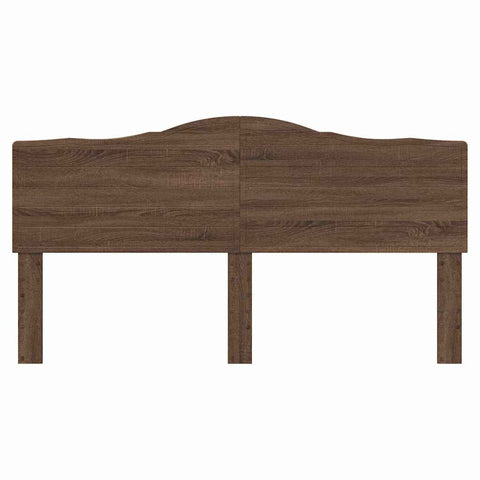 vidaXL Headboard with Headboard Brown Oak 200 cm Engineered wood
