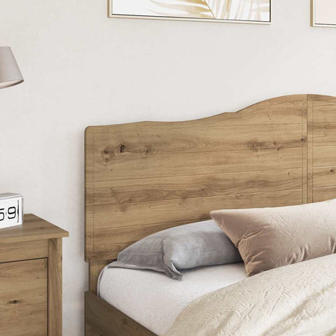 vidaXL Headboard with Headboard Artisan Oak 200 cm Engineered wood
