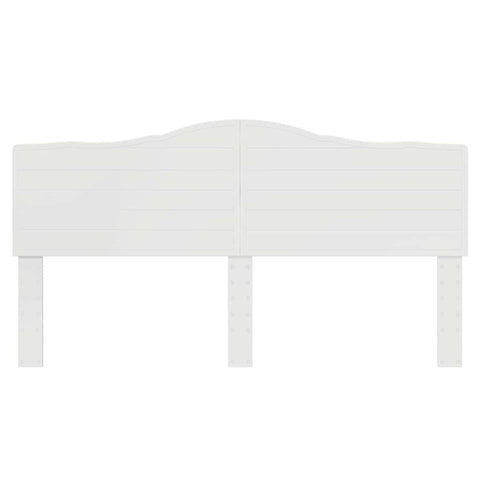 vidaXL Headboard with Headboard Gloss White 180 cm Engineered wood