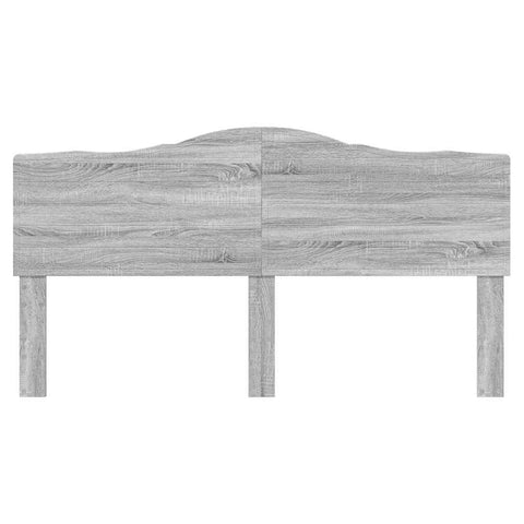 vidaXL Headboard with Headboard Grey Sonoma 180 cm Engineered wood