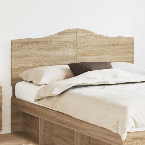vidaXL Headboard with Headboard Sonoma Oak 160 cm Engineered wood