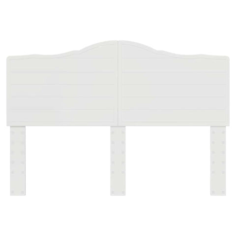 vidaXL Headboard with Headboard Gloss White 160 cm Engineered wood