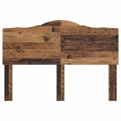 vidaXL Headboard with Headboard Old Wood 160 cm Engineered wood