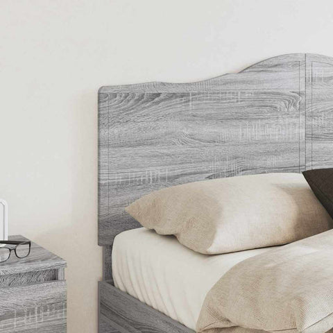 vidaXL Headboard with Headboard Grey Sonoma 150 cm Engineered wood