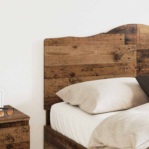 vidaXL Headboard with Headboard Old Wood 150 cm Engineered wood
