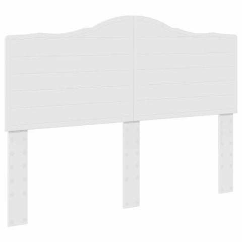 vidaXL Headboard with Headboard White 140 cm Engineered wood
