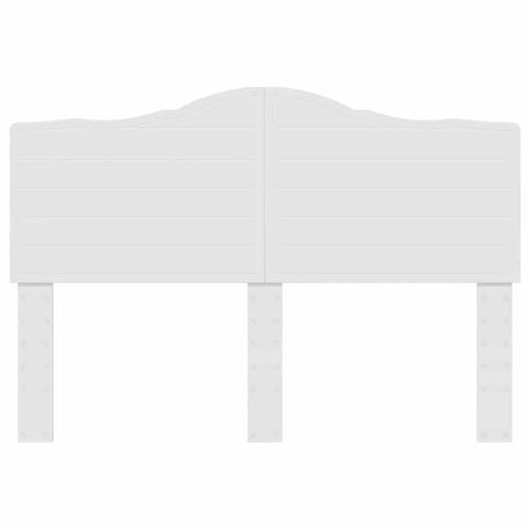 vidaXL Headboard with Headboard White 140 cm Engineered wood