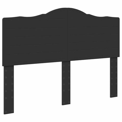 vidaXL Headboard with Headboard Black Oak 140 cm Engineered wood