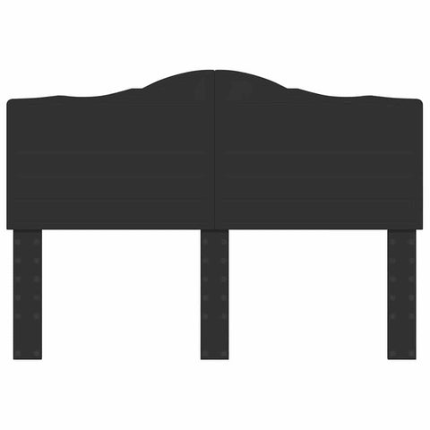 vidaXL Headboard with Headboard Black Oak 140 cm Engineered wood