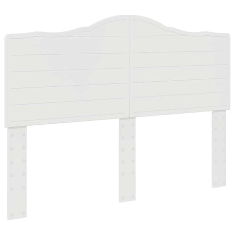 vidaXL Headboard with Headboard Gloss White 140 cm Engineered wood