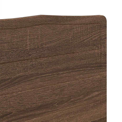 vidaXL Headboard with Headboard Brown Oak 140 cm Engineered wood