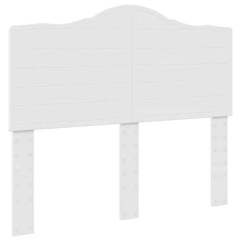 vidaXL Headboard with Headboard White 135 cm Engineered wood