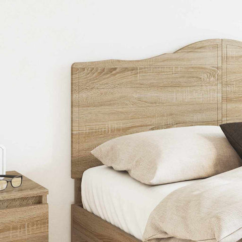 vidaXL Headboard with Headboard Sonoma Oak 135 cm Engineered wood
