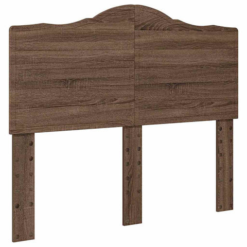 vidaXL Headboard with Headboard Brown Oak 135 cm Engineered wood