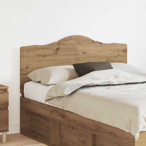 vidaXL Headboard with Headboard Artisan Oak 135 cm Engineered wood