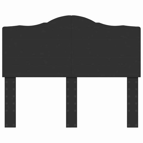 vidaXL Headboard with Headboard Black Oak 120 cm Engineered wood