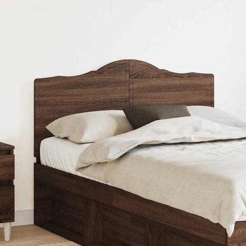 vidaXL Headboard with Headboard Brown Oak 120 cm Engineered wood