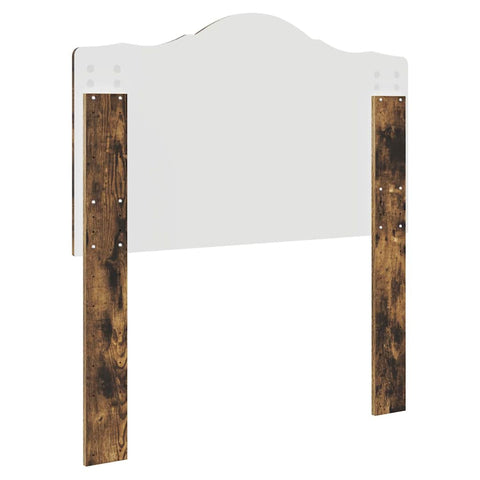 vidaXL Headboard with Headboard Smoked Oak 100 cm Engineered wood