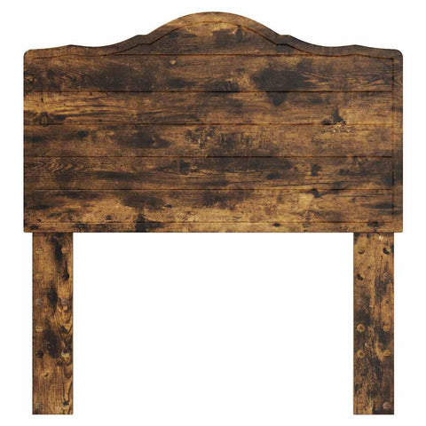 vidaXL Headboard with Headboard Smoked Oak 100 cm Engineered wood